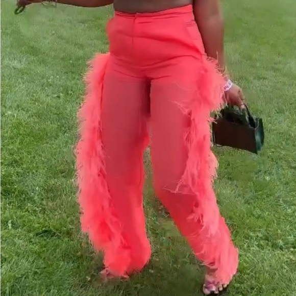 LAPOINTE Ostrich pants - Picture 4 of 7